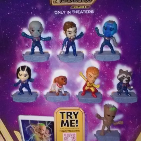 McDonalds GUARDIANS OF THE GALAXY 3  toys - Picture 4 of 8